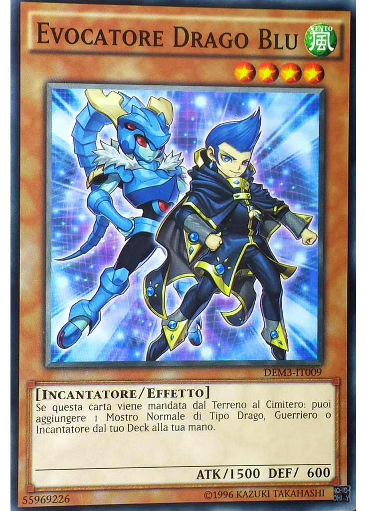 Evocatore Drago Blu