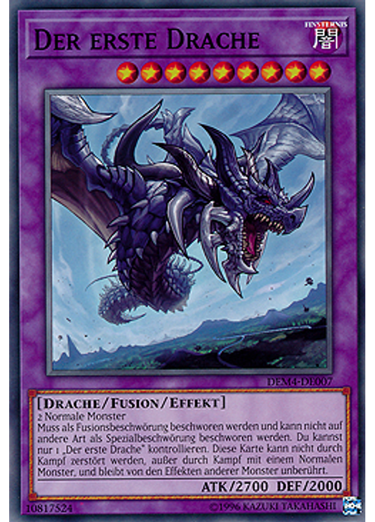 Der erste Drache