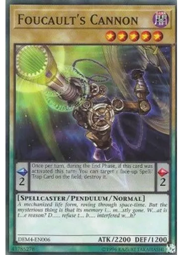 Foucault's Cannon — Advanced Demo Deck Extra Pack