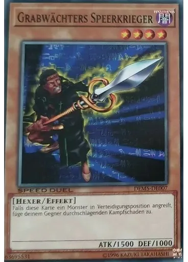 Grabwächters Speerkrieger