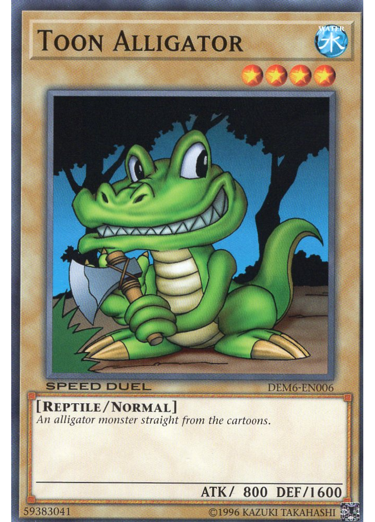 Toon Alligator