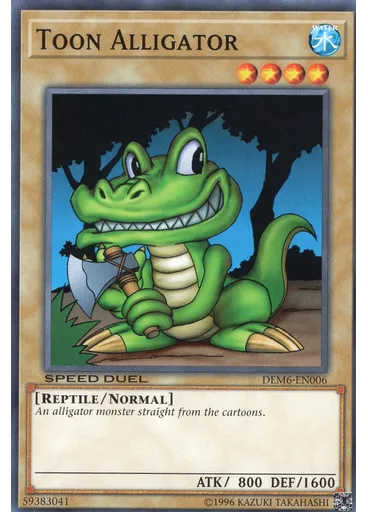 Toon Alligator