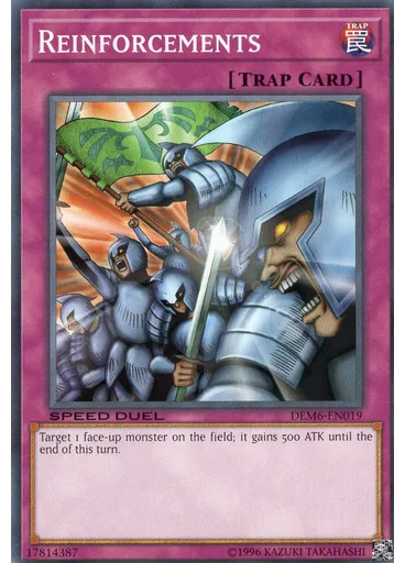 Reinforcements — Speed Duel Demo Deck 2020
