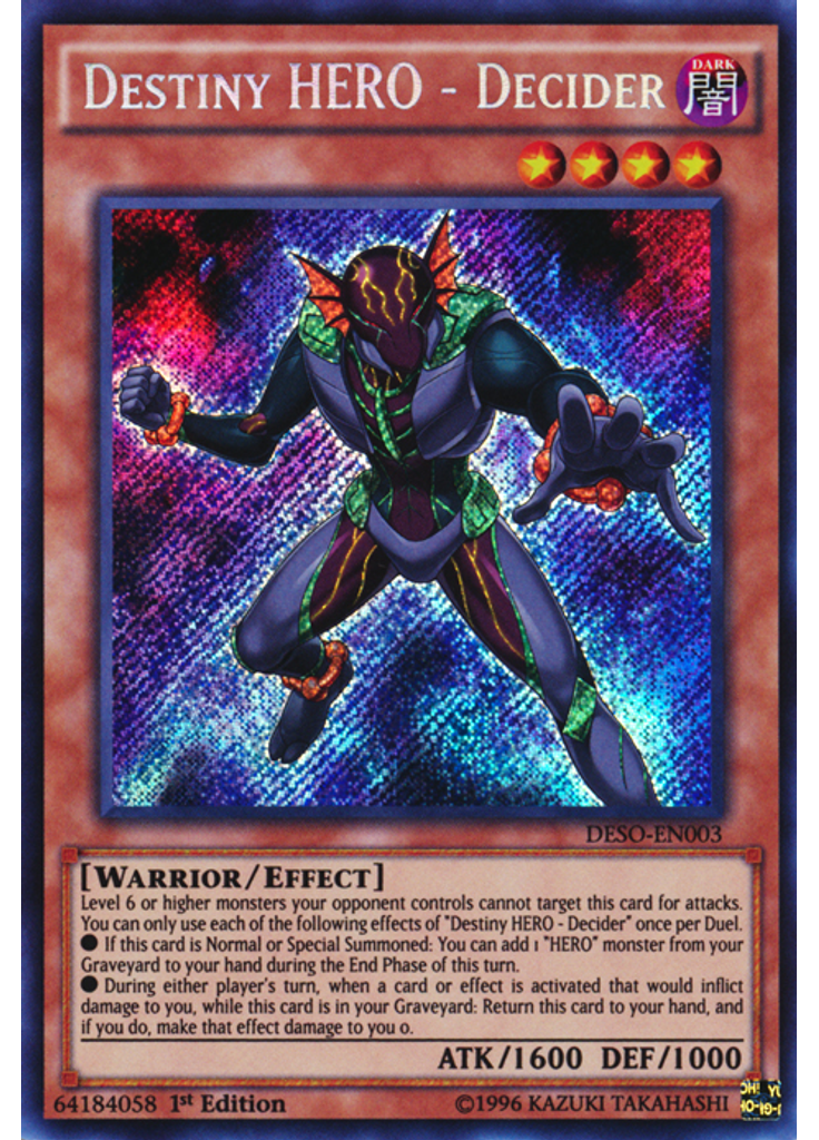 Destiny HERO - Decider