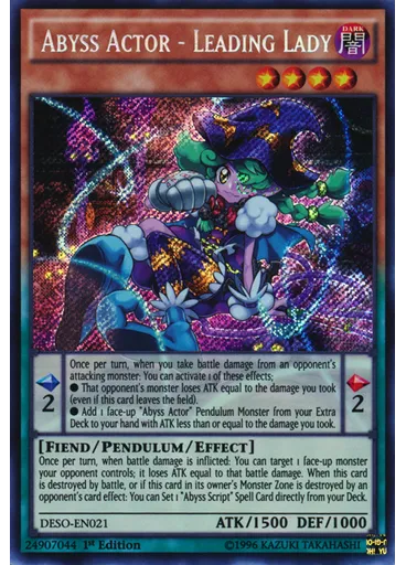 Abyss Actor - Leading Lady