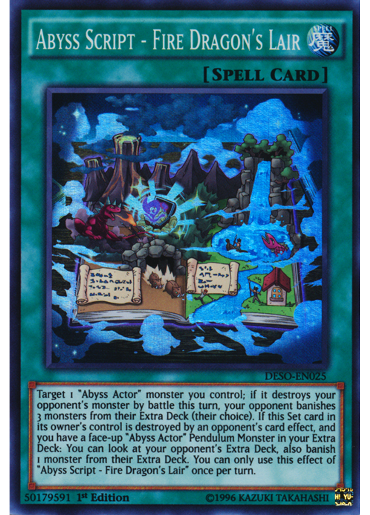 Abyss Script - Fire Dragon's Lair