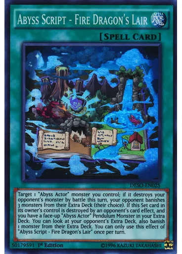 Abyss Script - Fire Dragon's Lair