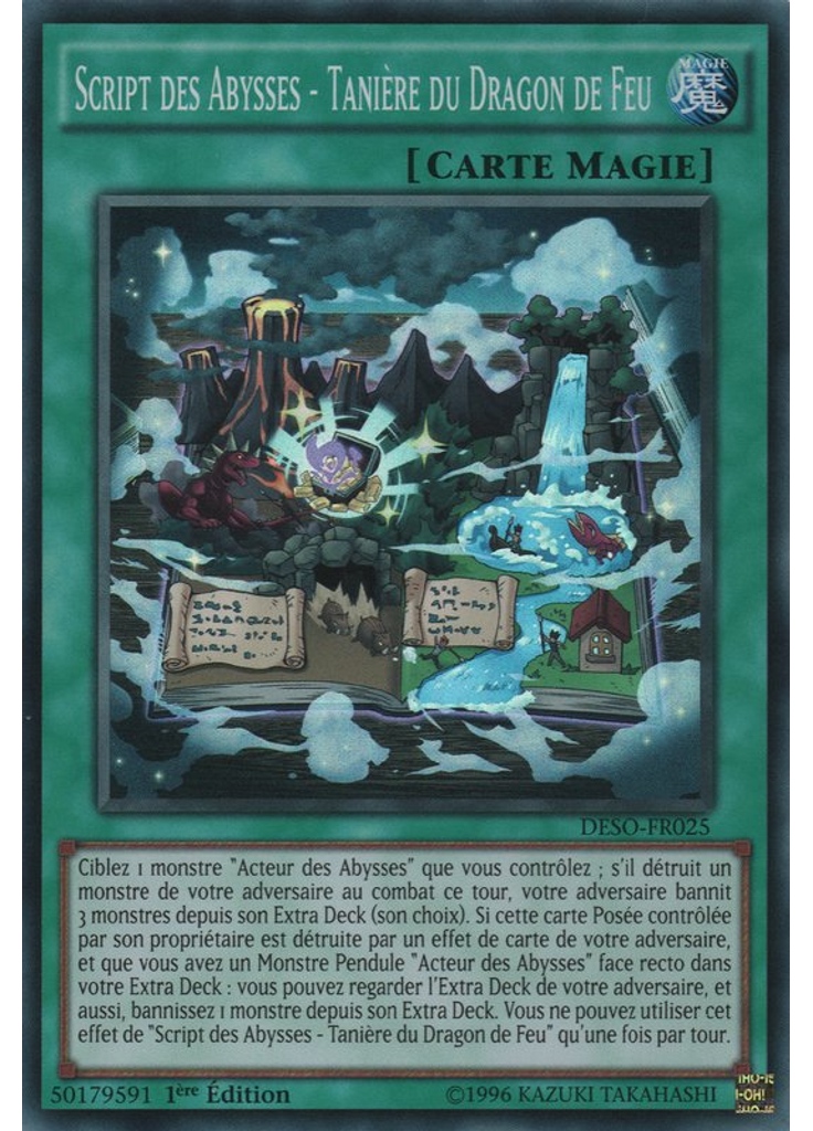 Script des Abysses - Tanière du Dragon de Feu