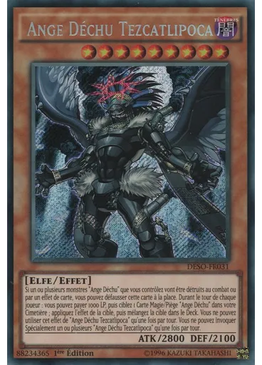 Ange Déchu Tezcatlipoca