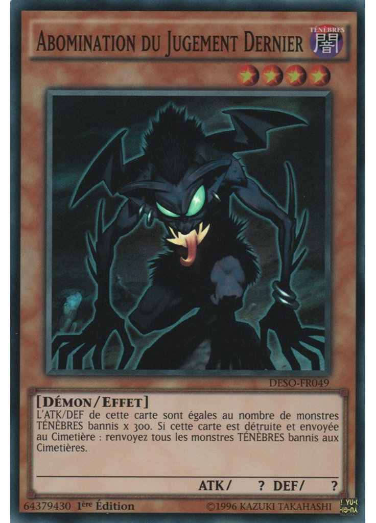 Abomination du Jugement Dernier