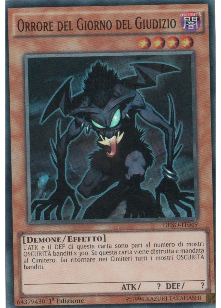 Orrore del Giorno del Giudizio