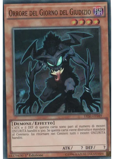 Orrore del Giorno del Giudizio