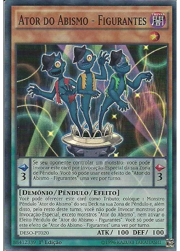 Ator do Abismo - Figurantes