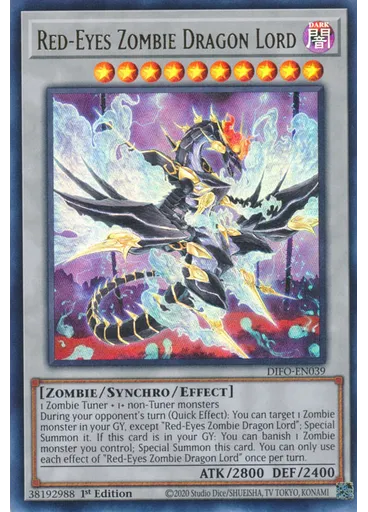Red-Eyes Zombie Dragon Lord
