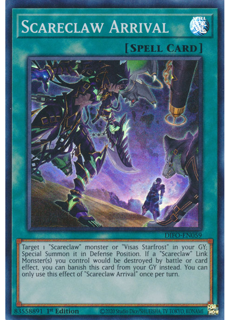 Scareclaw Arrival