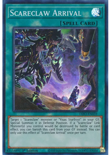 Scareclaw Arrival