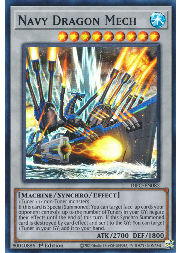Navy Dragon Mech