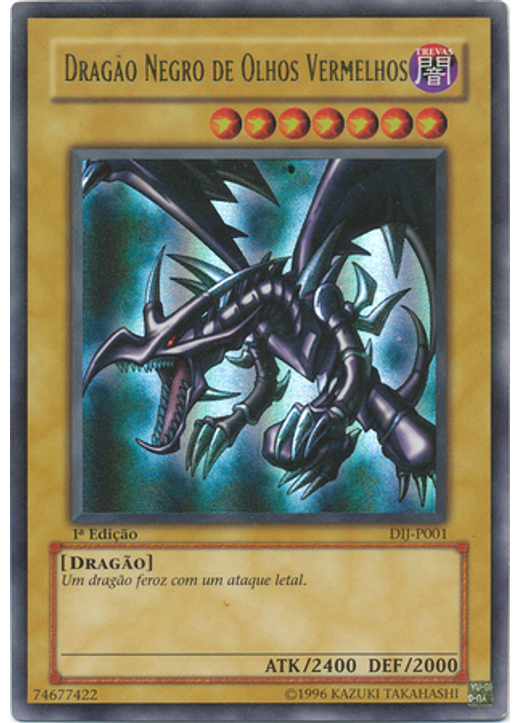 Dragão Negro de Olhos Vermelhos