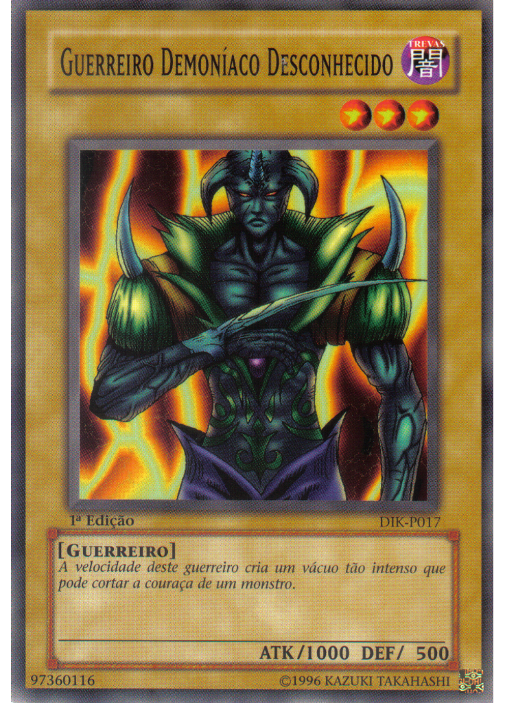 Guerreiro Demoníaco Desconhecido