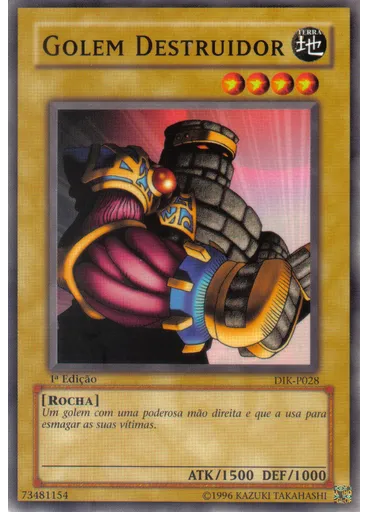 Golem Destruidor — Deck Inicial do Kaiba