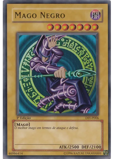 Mago Negro — Deck Inicial do Yugi