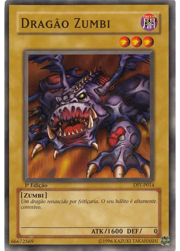 Dragão Zumbi — Deck Inicial do Yugi