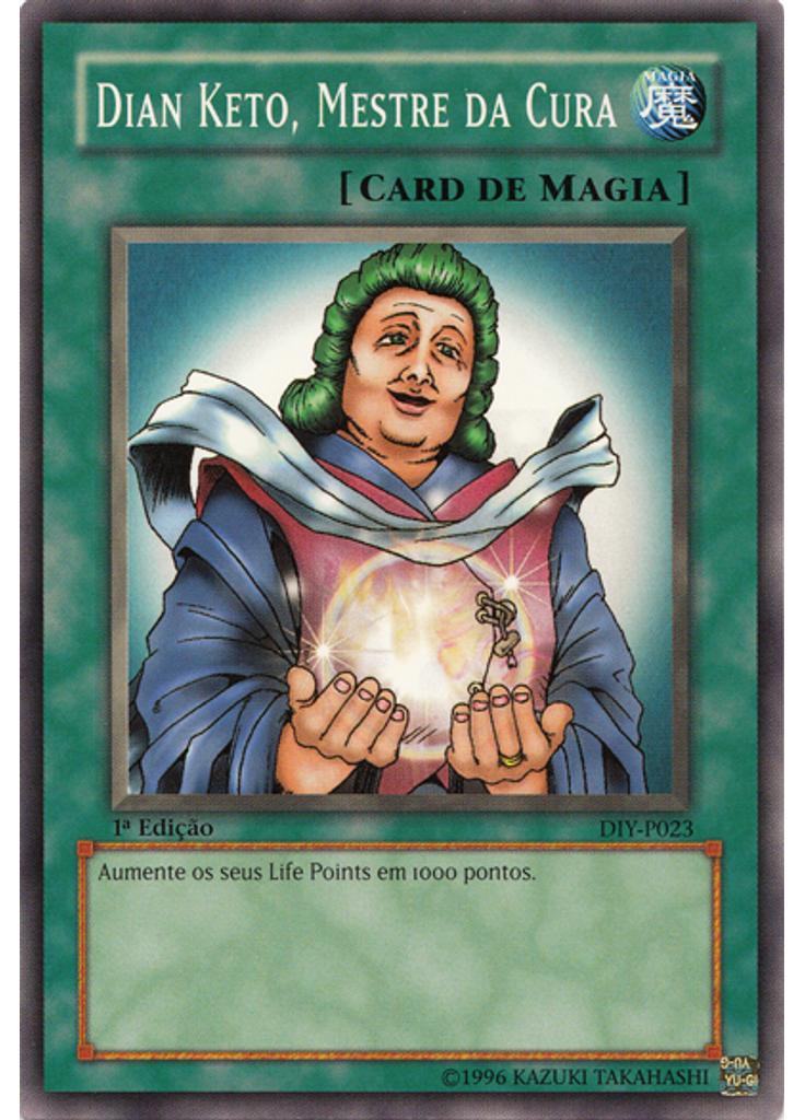 Dian Keto, Mestre da Cura