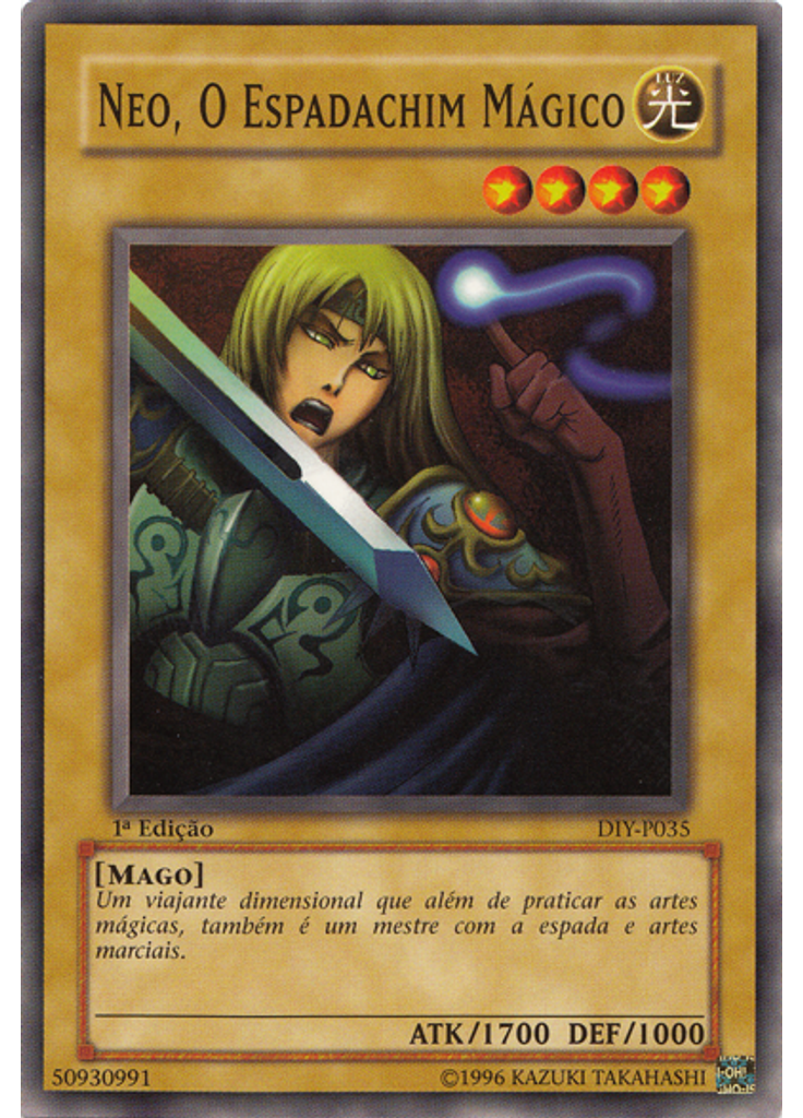 Neo, o Espadachim Mágico