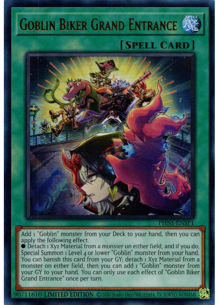 Goblin Biker Grand Entrance