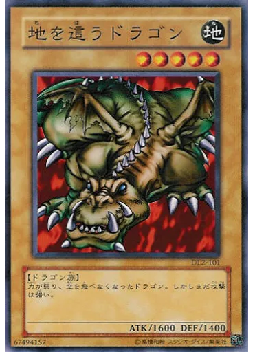 地を這うドラゴン