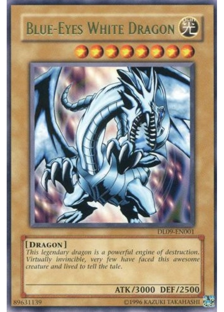 Blue-Eyes White Dragon (Rare Unlimited Green)