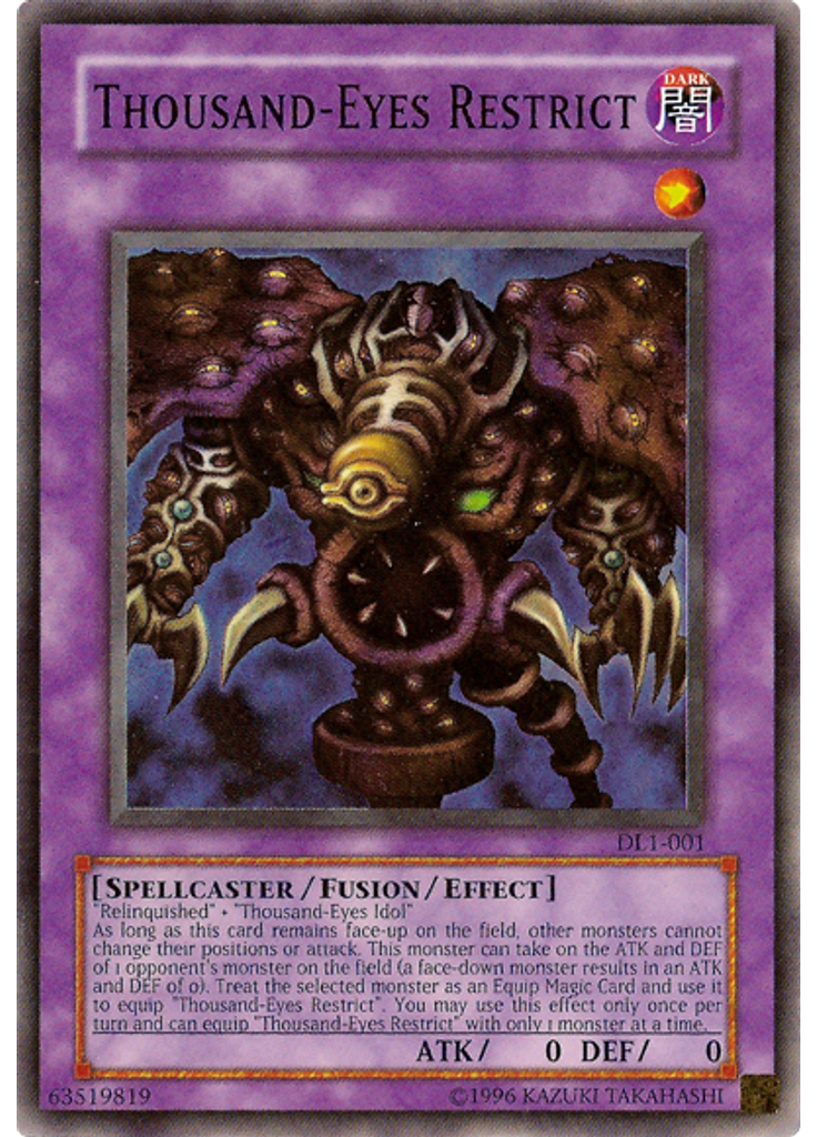 Thousand-Eyes Restrict