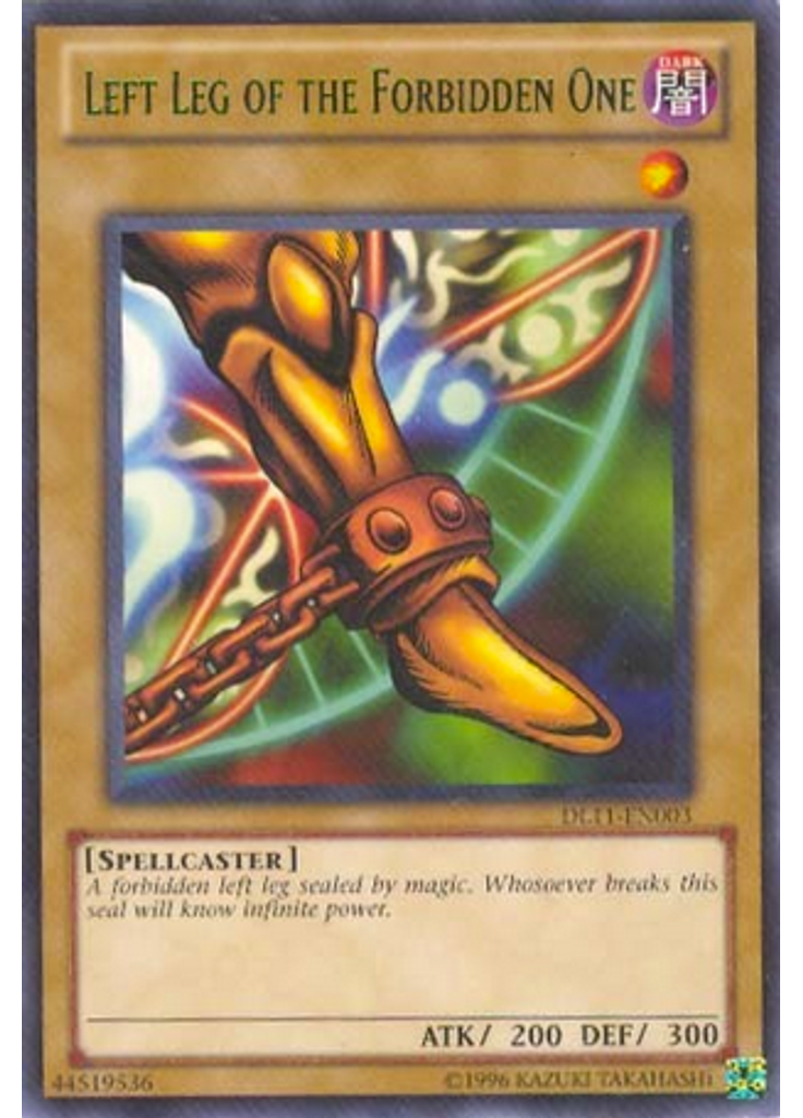 Left Leg of the Forbidden One (Rare Unlimited Green)