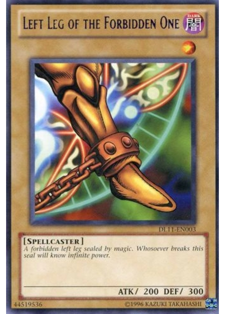 Left Leg of the Forbidden One (Rare Unlimited Purple)
