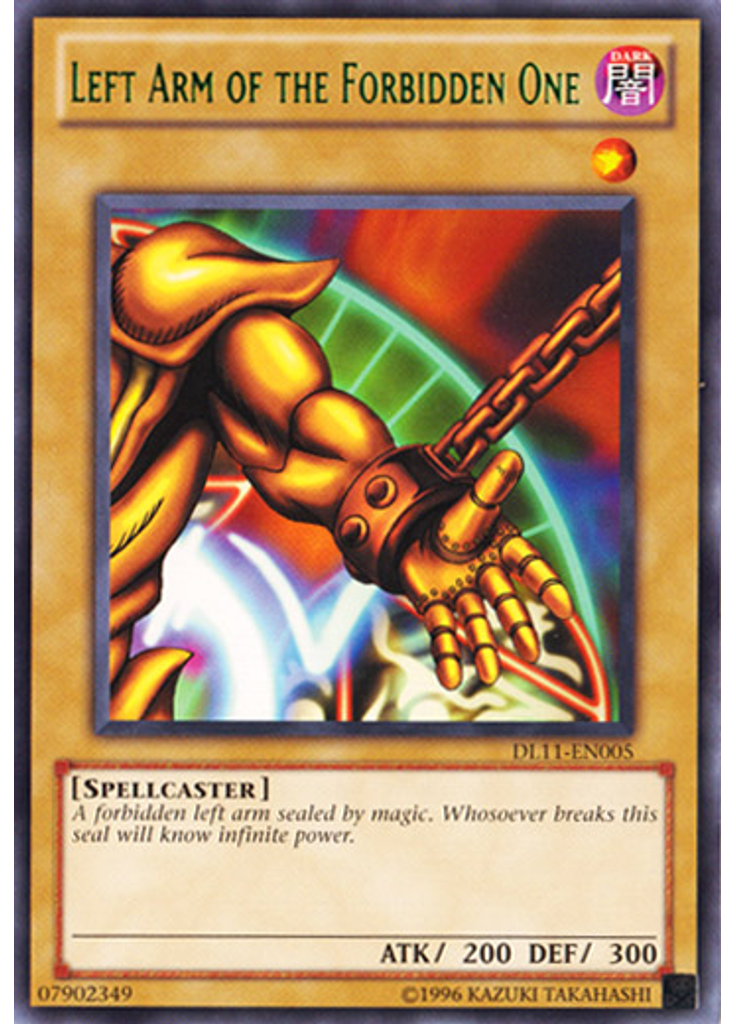 Left Arm of the Forbidden One (Rare Unlimited Green)