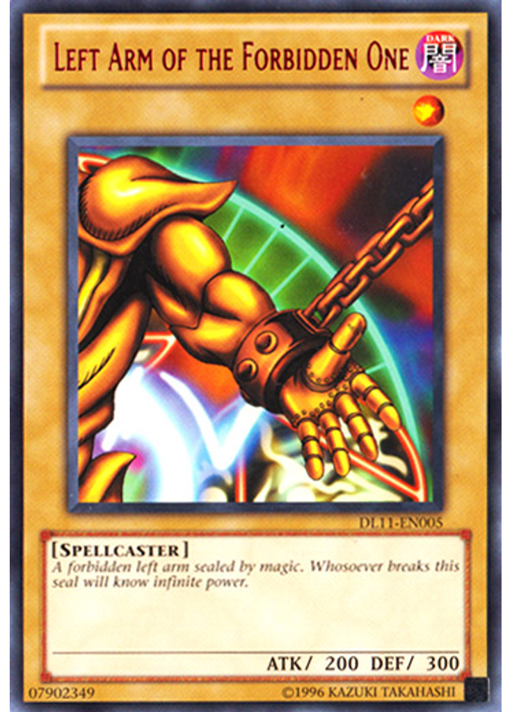 Left Arm of the Forbidden One (Rare Unlimited Red)