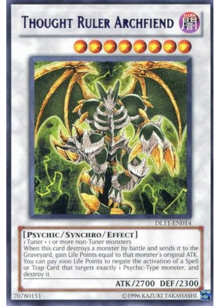 Thought Ruler Archfiend (Rare Unlimited Purple)
