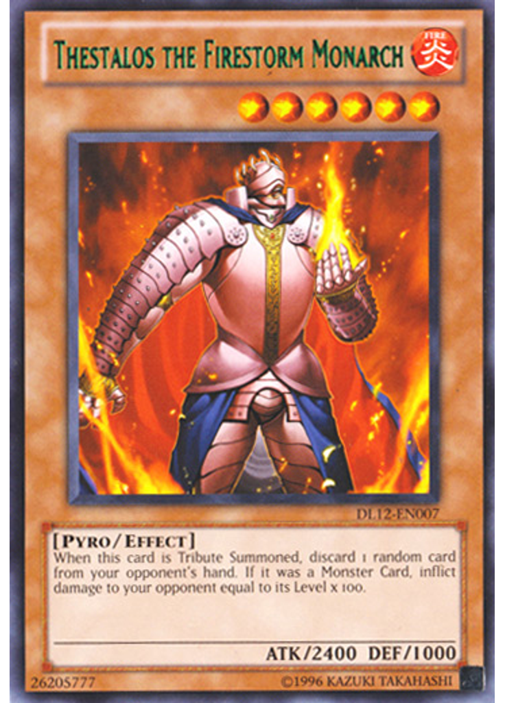 Thestalos the Firestorm Monarch (Rare Unlimited Green)