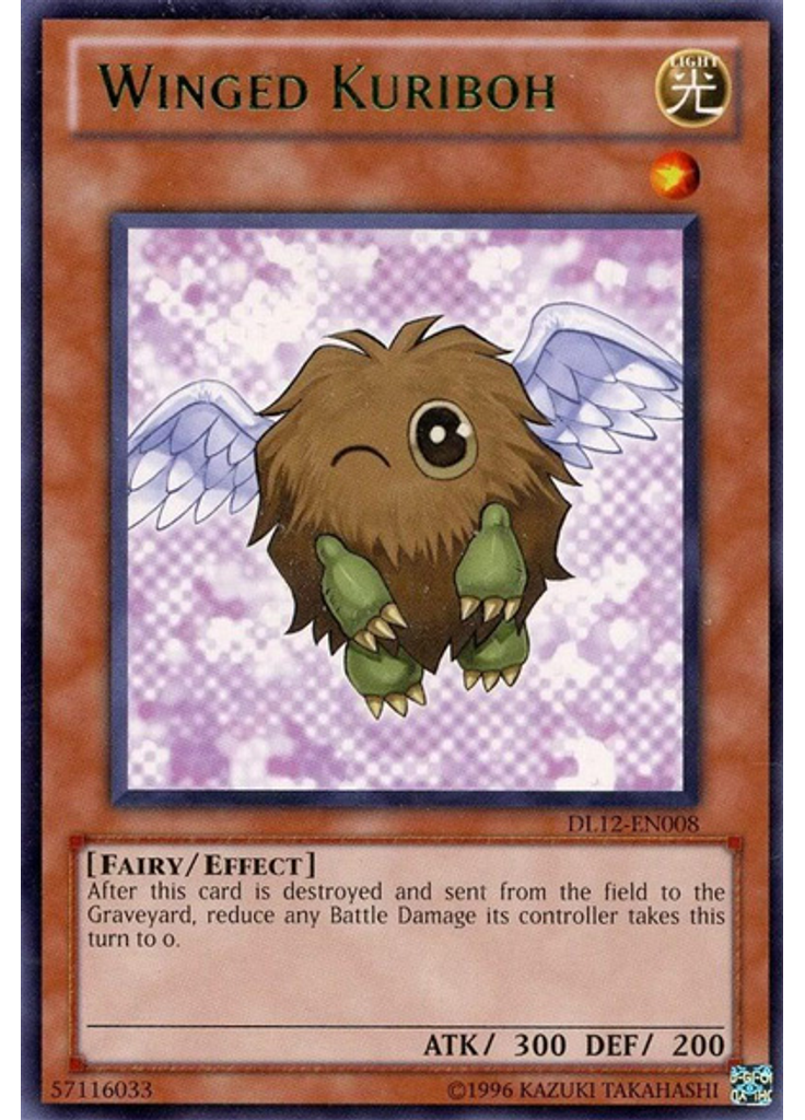 Winged Kuriboh (Rare Unlimited Green)