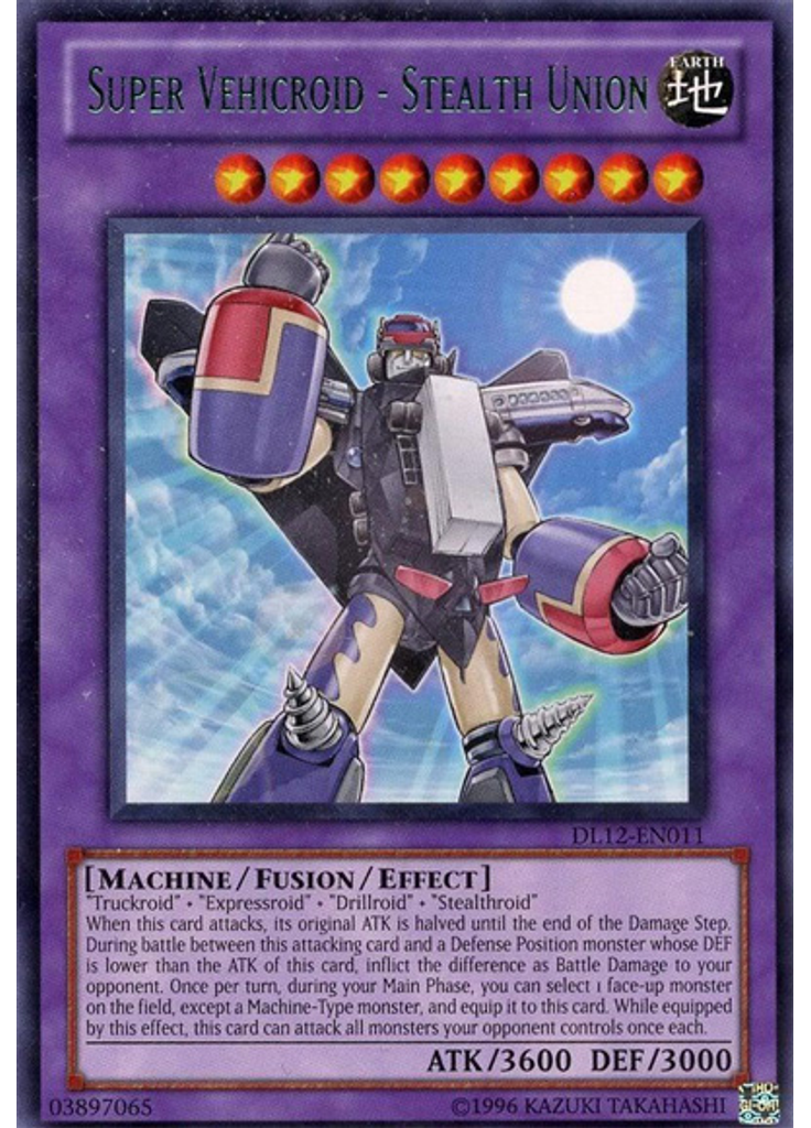 Super Vehicroid - Stealth Union (Rare Unlimited Green)