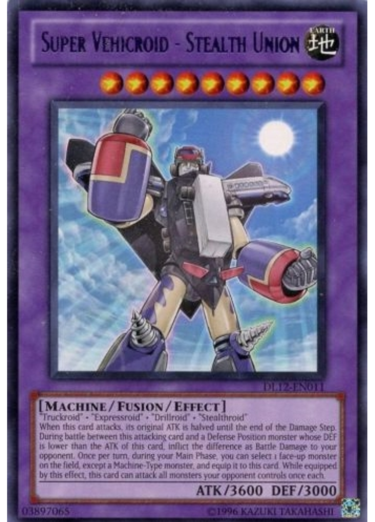 Super Vehicroid - Stealth Union (Rare Unlimited Purple)
