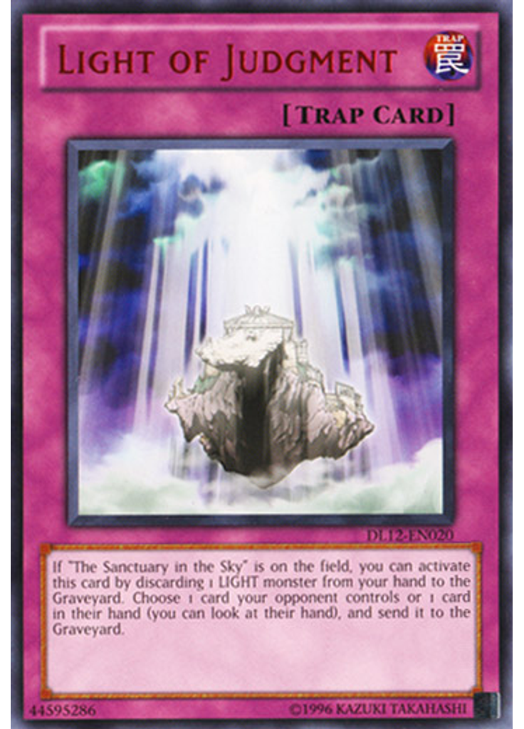 Light of Judgment (Rare Unlimited Red)