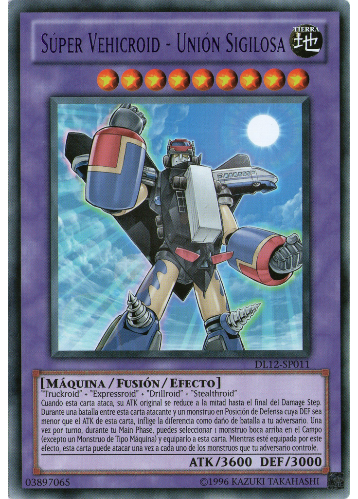 Súper Vehicroid - Unión Sigilosa (Rare Unlimited Purple)