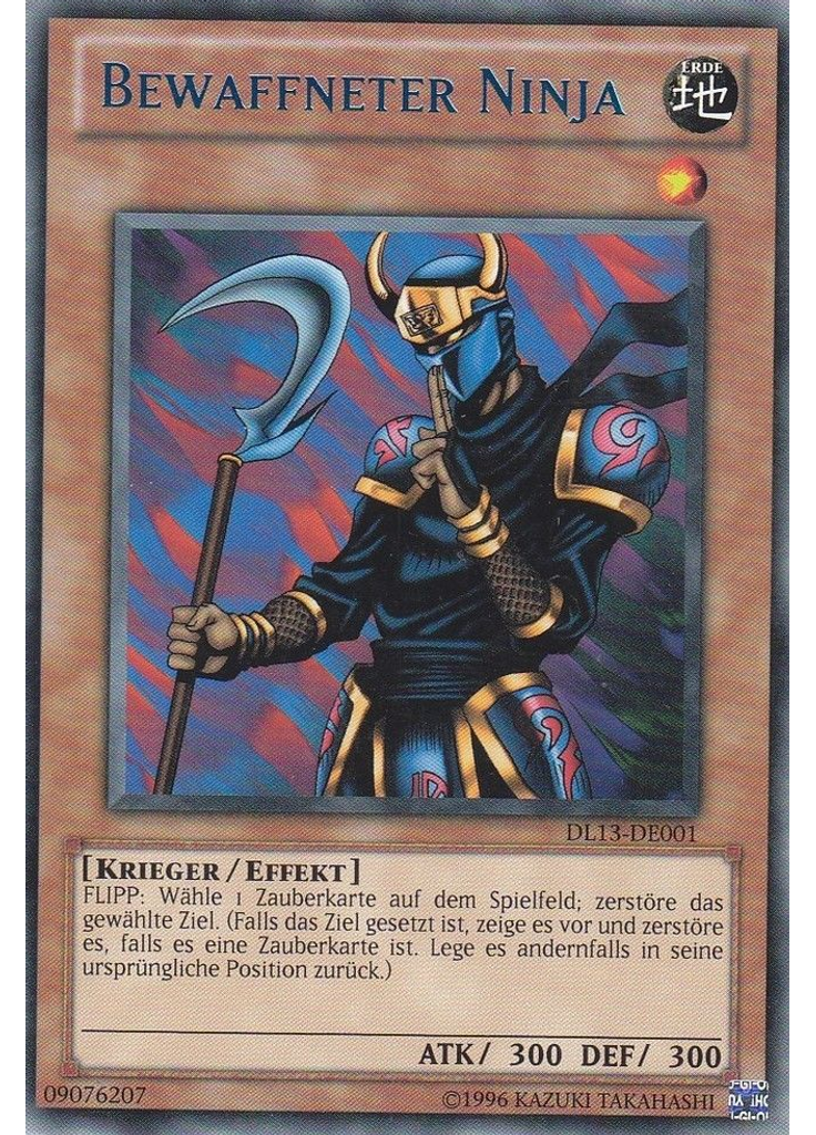 Bewaffneter Ninja