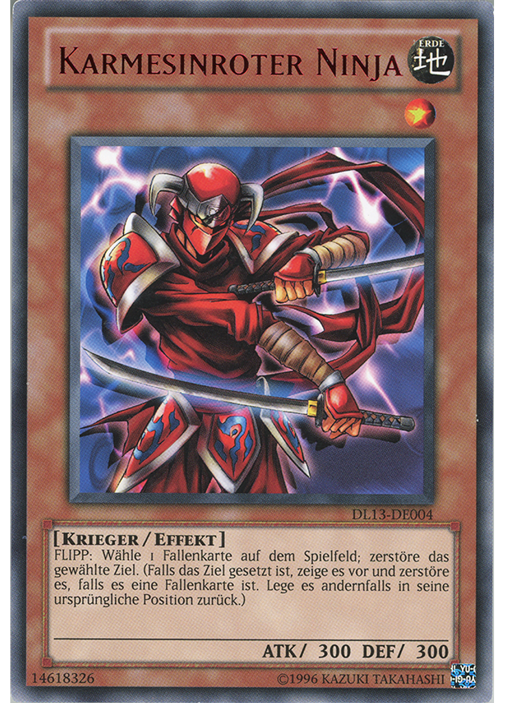 Karmesinroter Ninja (Rare Unlimited Red)