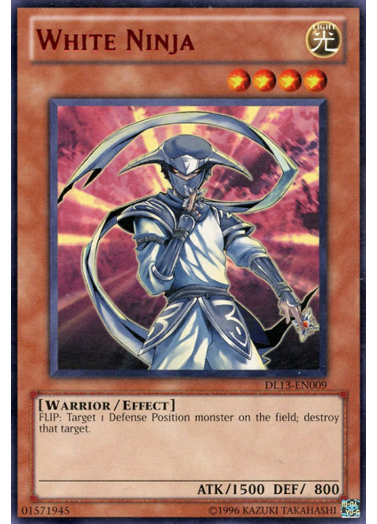 White Ninja (Rare Unlimited Red)