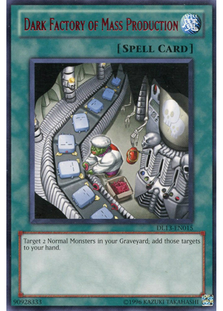 Dark Factory of Mass Production (Rare Unlimited Red)