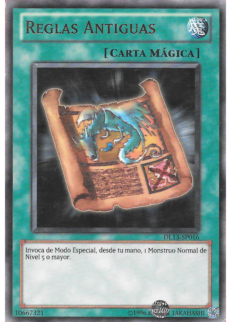 Reglas Antiguas (Rare Unlimited Red)