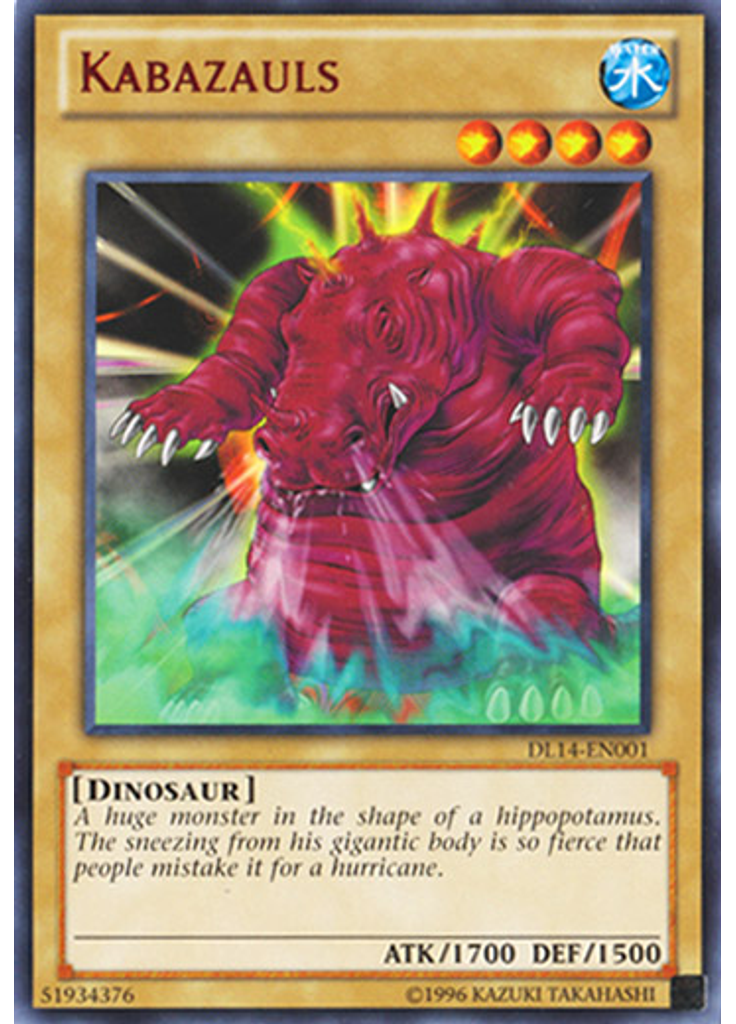 Kabazauls (Rare Unlimited Red)