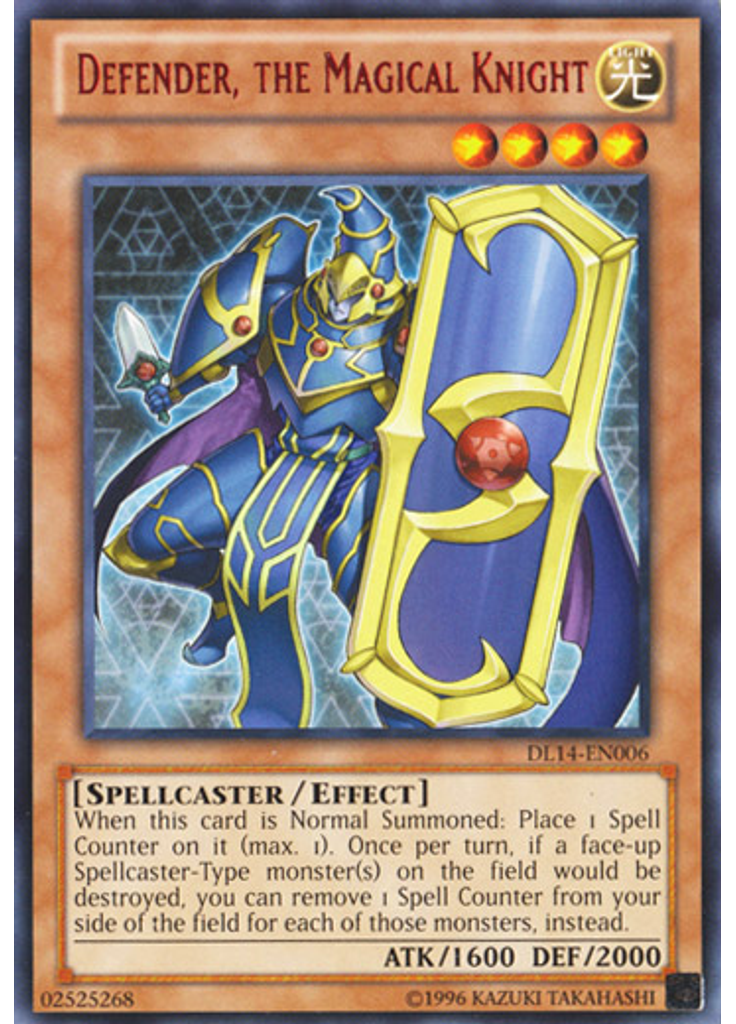 Defender, the Magical Knight (Rare Unlimited Red)